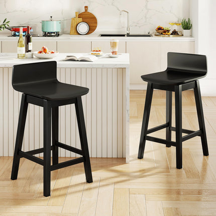Dreamade 24.5" Swivel Bar Stools Set of 2/4