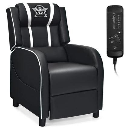 Gaming Recliner Chair, Racing Style Single Recliner Sofa - Dreamade