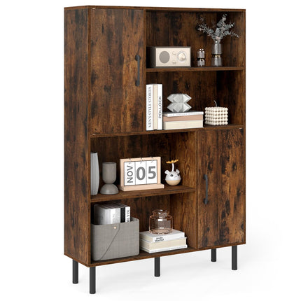Dreamade 47 Inches Storage Cabinet with Doors for Living Room
