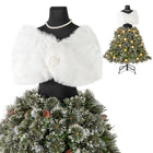 Dreamade 5ft Pre-Lit Dress Form Christmas Tree with Female Mannequin Torso Shawl Necklace