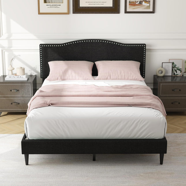 Dreamade Queen Bed Frame with Headboard