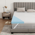 Dreamade 3 Inch Twin Memory Foam Mattress Topper, Gel Infused Topper with Removable Cover