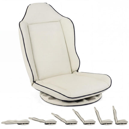 Dreamade 360° Gaming Chair Foldable Reclining Lounge Chair with Padded Seat Cushion