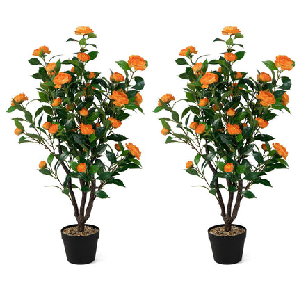 40" Artificial Camellia Tree - Dreamade