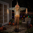 DREAMADE 7FT Halloween Animated Scarecrow