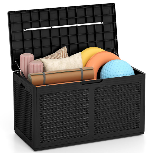 Dreamade 100 Gallon Resin Outdoor Storage Box