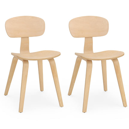 Dreamade Modern Dining Chair Set of 2/4 with Wide Seat