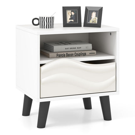 Dreamade Mid Century Modern Nightstand