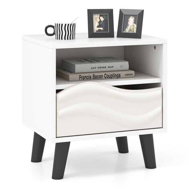 Dreamade Mid Century Modern Nightstand