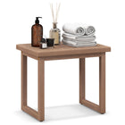 Dreamade Teak Shower Bench for Inside Shower, 19