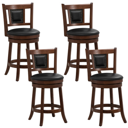 Dreamade Swivel Bar Stools Set