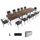 Dreamade 30 FT Conference Table with Charging Station, 60