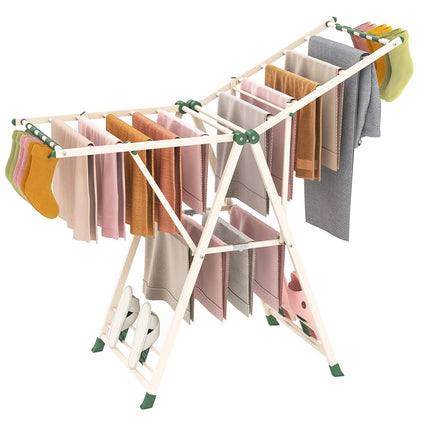 Dreamade Clothes Drying Rack with Height Adjustable Wings