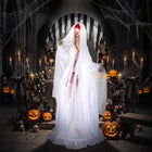 DREAMADE 7.2 FT Sound Activated Halloween Animatronic Standing Bride