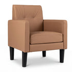 Dreamade Modern Accent Chair with Removable Seat Cushion