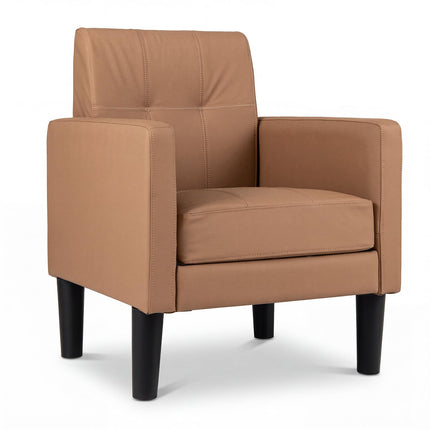 Dreamade Modern Accent Chair with Removable Seat Cushion