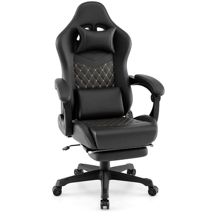 Dreamade Gaming Chair High Back Video Game Chair with Footrest