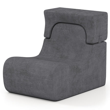 Dreamade Floor Chair for Adults, Lazy Sofa with Detachable Headrest