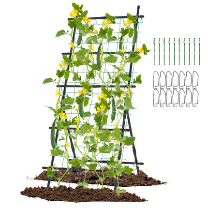 Dreamade Cucumber Trellis, Trellis for Climbing Plants Outdoor