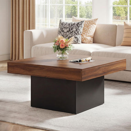 Dreamade LED Coffee Table with Remote for Living Room