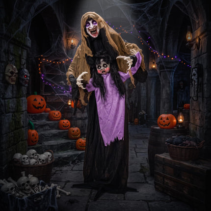 DREAMADE 5.2 FT Animated Vampire Prop