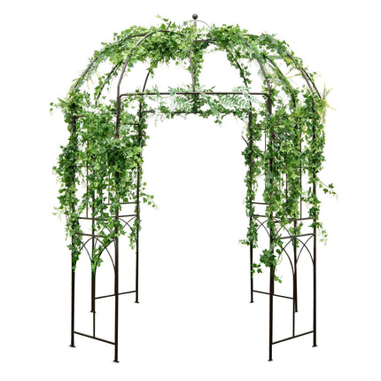 Dreamade Birdcage Shape Garden Arbor, 8.4ft High x 7ft Wide