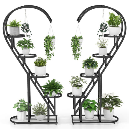 Dreamade 5 Tier Metal Plant Stand Indoor