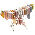 Dreamade 64 Inches Clothes Drying Rack with Height Adjustable Wings