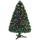 Artificial PVC Christmas Tree Pre-Lit Fiber Optic Tree - DreamadeUS