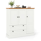 Dreamade Buffet Cabinet with Storage for Coffee Bar Dining Living Room Entryway