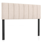 Vertical Channel Tufting / Beige