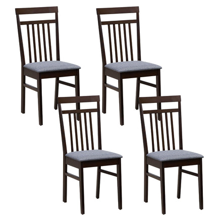 Dreamade Wood Dining Chairs Set