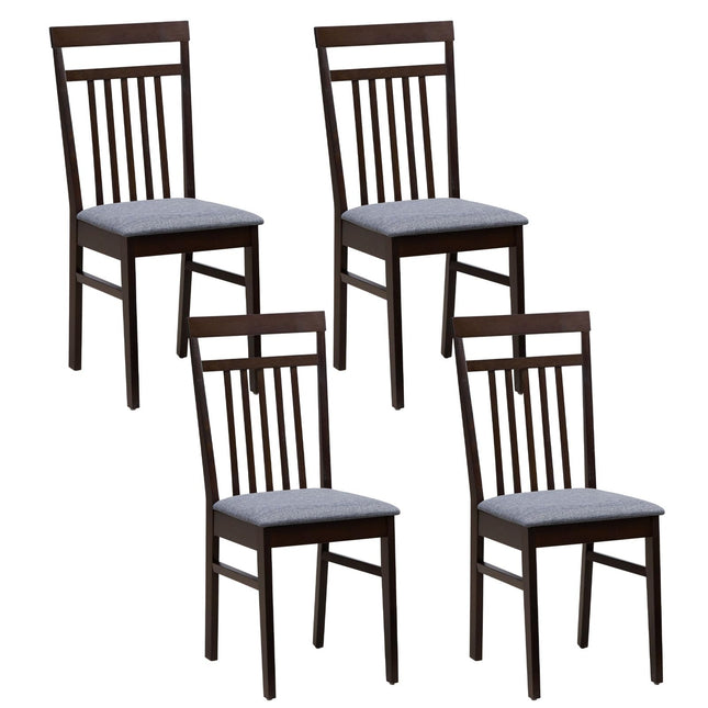 Dreamade Wood Dining Chairs Set