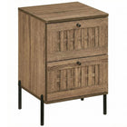 Dreamade Night Stand Set 1/2 Mid Century Modern Sofa End Bedside Table