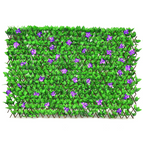 1 / Green Leaves & Purple Flowers