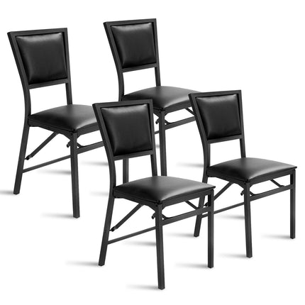 Metal Folding Chair Dining Chairs Home Restaurant Furniture - Dreamade
