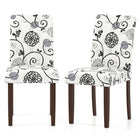Dreamade Tufted Dining Chairs Set of 2/4 Upholstered Kitchen Chairs w/Padded Seat & High Backrest