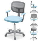 Dreamade Adjustable Desk Chair with Auto Brake Casters for Kids