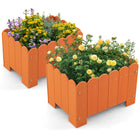 Dreamade 2 Pack Rectangular Planter Box