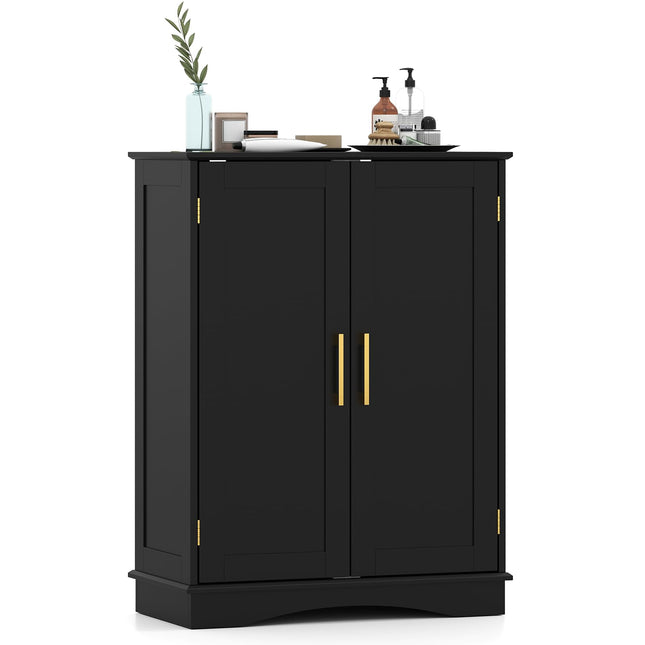 Dreamade Bathroom Storage Cabinet Modern 31.5" Cupboard with Adjustable Shelves