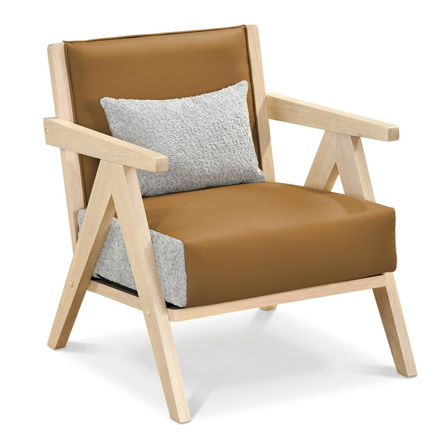 Dreamade Mid-Century Modern Accent Chair for Living Room