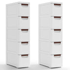 2 / 5 Drawers / White