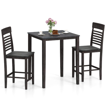 Dreamade 3-Piece Dining Table Set for 2 for Small Place