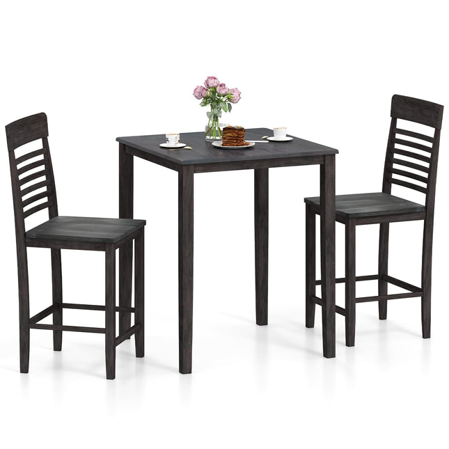 Dreamade 3-Piece Dining Table Set for 2 for Small Place