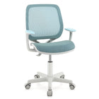 Dreamade Kids Desk Chair, Children Armrest Computer Chair with Sit-Lock Wheels