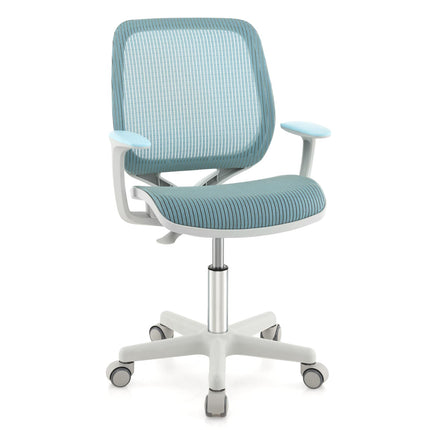 Dreamade Kids Desk Chair, Children Armrest Computer Chair with Sit-Lock Wheels