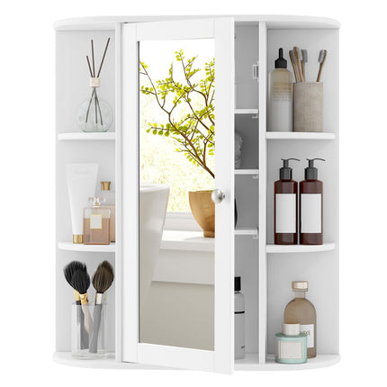 Dreamade Medicine Cabinet, Bathroom Wall Cabinet with Mirror