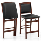 Dreamade Folding Counter Height Bar Stools Set of 2/4, 24.5