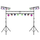 Dreamade DJ Light Stand, 14FT Lighting Truss System with 32 Lights Hold 220LBS Capacity