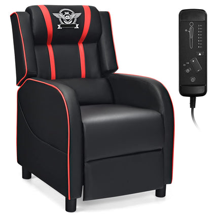 Gaming Recliner Chair, Racing Style Single Recliner Sofa - Dreamade